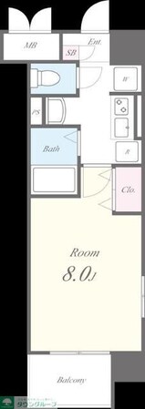 ドミトリーハウス茅ケ崎の物件間取画像